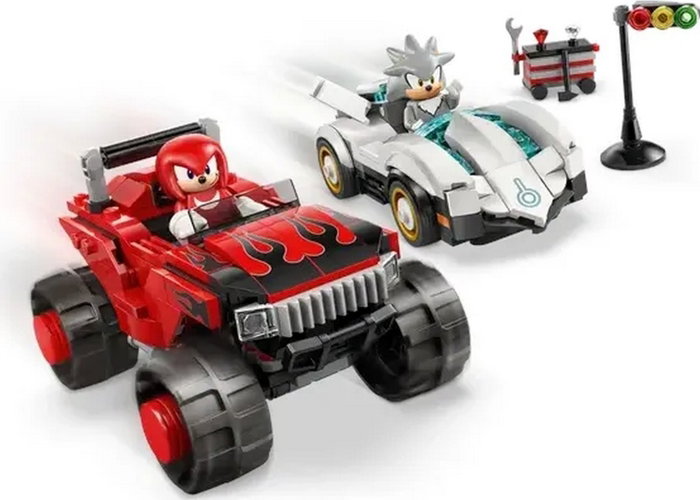 LEGO Sonic the Hedgehog Coche de Silver vs. Monster Truck de Knuckles 77118 LEGO Sonic the Hedgehog Coche de Silver vs. Monster Truck de Knuckles 77118
