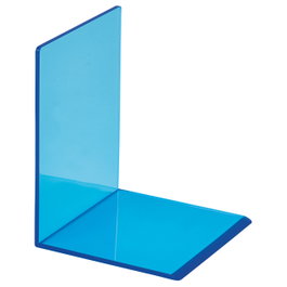 MAUL Sujetalibros 10,0 x 10,0 x 13,0 cm azul neón