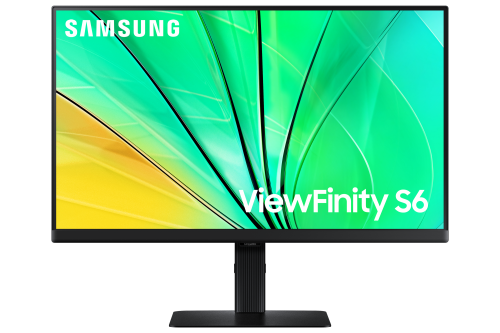 Samsung ViewFinity S6 S24D600EAU Monitor Profesional 24 pulg. QHD IPS 100Hz Negro