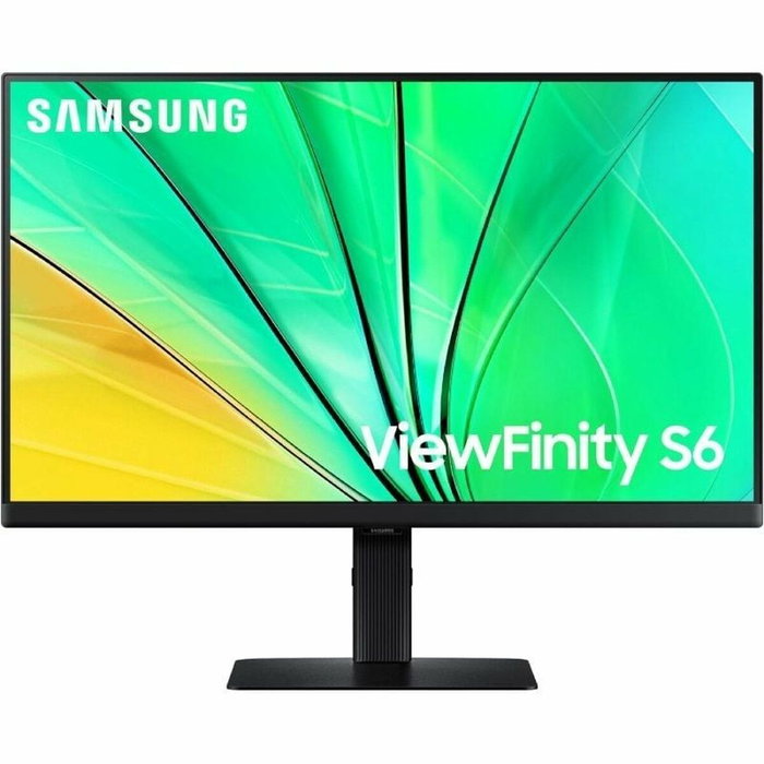 Samsung ViewFinity S6 S24D600EAU Monitor Profesional 24 pulg. QHD IPS 100Hz Negro