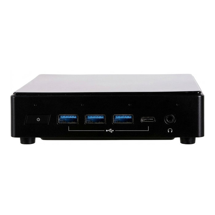 ECS LIVA Z3 Plus Mini PC Barebone Intel Core i3-10110U 10ª Gen DDR4-SDRAM Wi-Fi 6 Negro