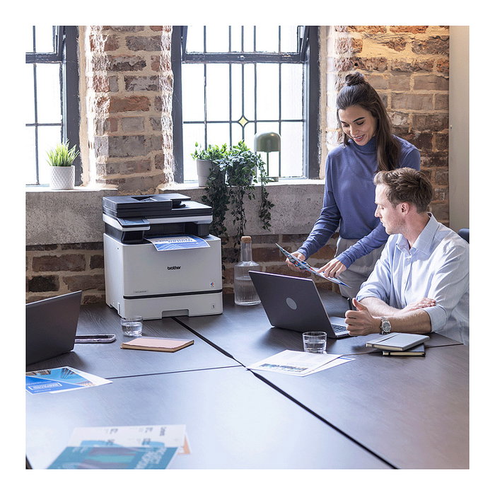 Brother DCP-L8630CDW Impresora Multifunción Láser Color 3en1 31ppm Duplex A4 WLAN Dual Band USB Gris