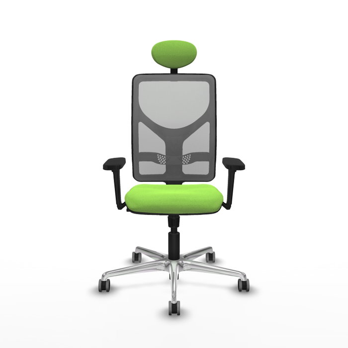 PIQUERAS Y CRESPO Silla de oficina Motilla Pistacho y Gris PIQUERAS Y CRESPO Silla de oficina Motilla Pistacho y Gris