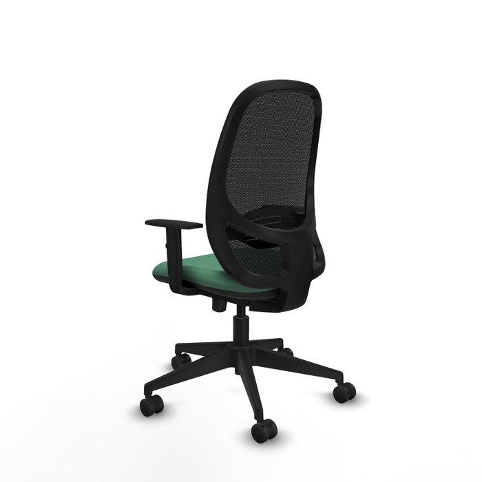 PIQUERAS Y CRESPO Silla de oficina Cilanco Verde esmeralda y Negro PIQUERAS Y CRESPO Silla de oficina Cilanco Verde esmeralda y Negro