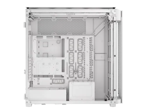 Corsair Torre Completa 9000D RGB AIRFLOW Blanca CC-9011274-WW | Caja PC Full Tower ATX con Ventana Lateral y Filtro Anti-polvo