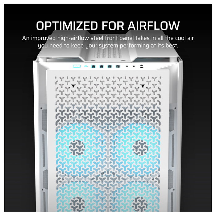 Corsair 9000D RGB AIRFLOW Blanco