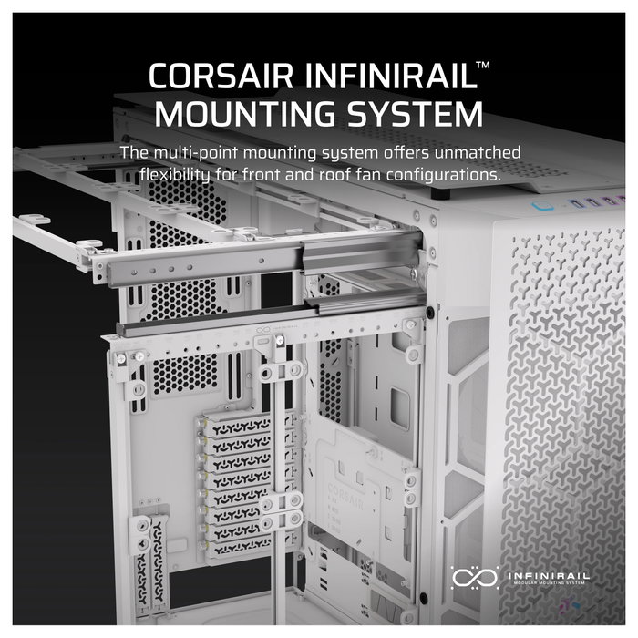 Corsair 9000D RGB AIRFLOW Blanco