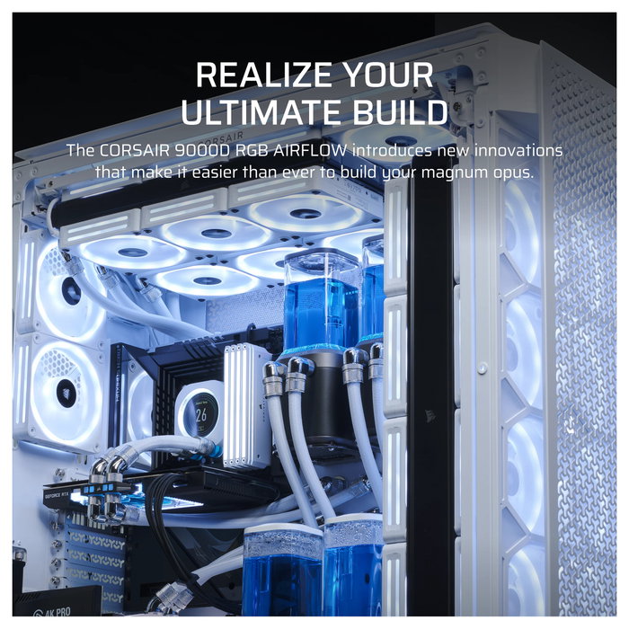 Corsair 9000D RGB AIRFLOW Blanco
