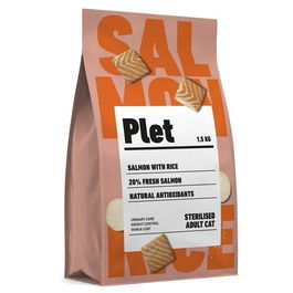 Plet Alimento Perro Sterilised Salmon con Arroz 3kg