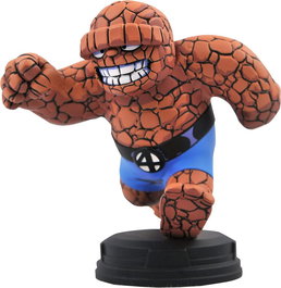 Diamond Select Toys Estatua The Thing 10 cm Marvel Animated Style Figura de Colección