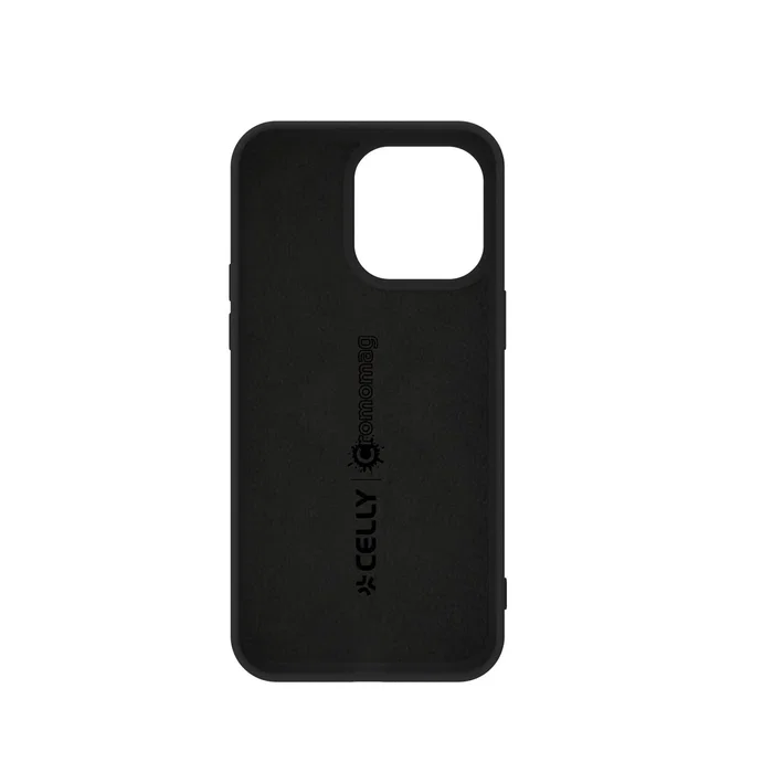 Celly Funda CromoMag 1054BK para iPhone 15 Pro (6.1") Negro