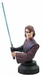 Gentle Giant Busto Resina Anakin Skywalker Star Wars Clone Wars Figura 15cm Edición Limitada