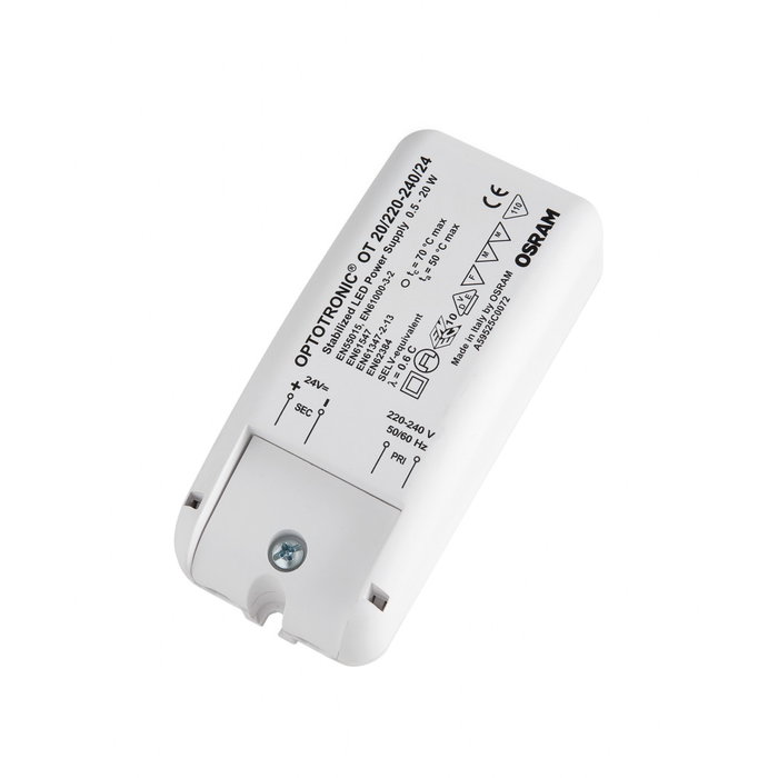 Osram OptoTronic OT CV 20/220-240/24 Controlador LED 24V 20W Osram OptoTronic OT CV 20/220-240/24 Controlador LED 24V 20W