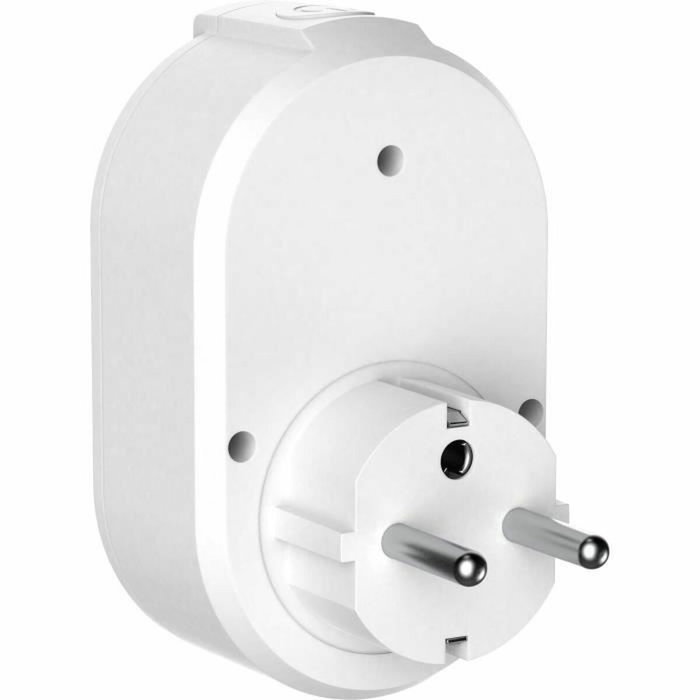 LINK2HOME Juego de 2 enchufes conectados - 230 V - Blanco