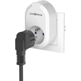Link2home Juego de 2 Enchufes Conectados 230V Blanco AUC1719191083343