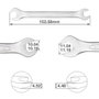 Hantums Llave inglesa fija 10 y 11mm