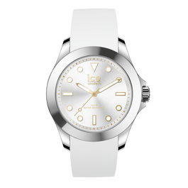Ice Reloj 020384 Unisex con Correa de Silicona Blanca