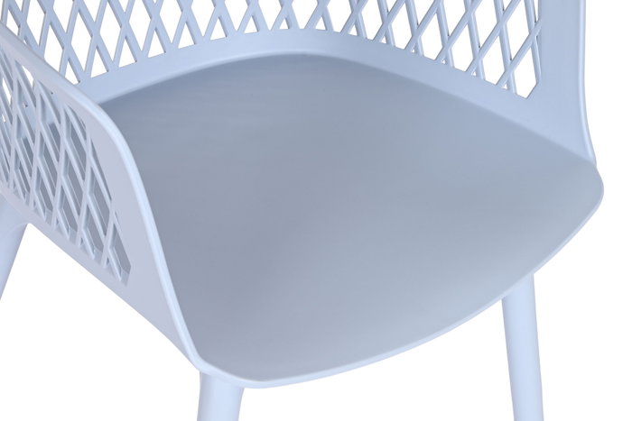 DKD Home Decor Silla PP Azul