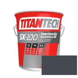 Titan Esmalte S/R EX300 Grafito Ral 7024 4L Sintético Industrial Secado Rápido Acero