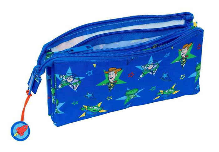 Safta Portatodo Triple Toy Story "Good Vibes" 22x12x3 cm - Multiusos, Organizador Safta Portatodo Triple Toy Story "Good Vibes" 22x12x3 cm - Multiusos, Organizador