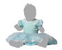 Atosa Disfraz Princesa Azul Bebé Vestido de Fiesta para Niña 12-24 Meses