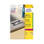 AVERY Zweckform Etiquetas de placa de identificación 70,0 x 37,0 mm