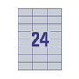 AVERY Zweckform Etiquetas de placa de identificación 70,0 x 37,0 mm