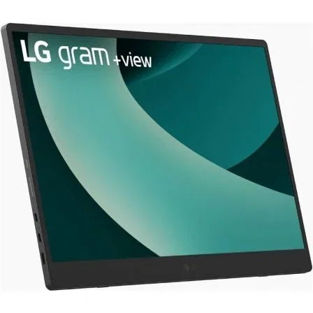 LG Monitor Portátil LG Gram +view 17MT70.ASDWU 17" WQXGA 2560x1600 IPS USB-C Mini HDMI Negro, Pantalla Portátil Ultraligera