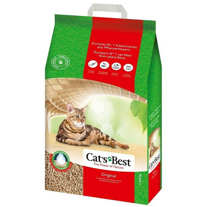 Cat's Best Original Lecho Vegetal 20L 8,6 kg