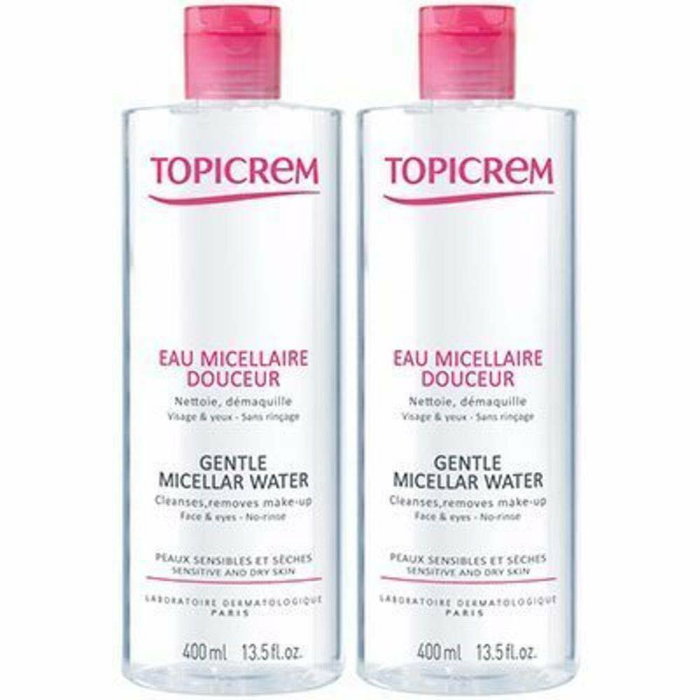 Topicrem HYDRA+ Agua Micelar Suave Pack 2 x 400 ml Topicrem HYDRA+ Agua Micelar Suave Pack 2 x 400 ml