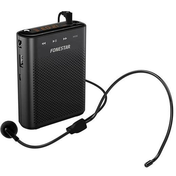 Fonestar ALTA-VOZ-30 Amplificador de voz portátil 30W USB/MicroSD/MP3