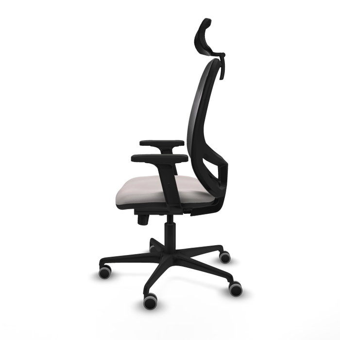 PIQUERAS Y CRESPO Silla de oficina Cilanco con mecanismo Sincro, Blanco y Negro PIQUERAS Y CRESPO Silla de oficina Cilanco con mecanismo Sincro, Blanco y Negro