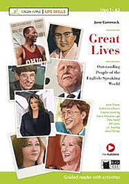 VICENS VIVES GREAT LIVES (+AUDIOBOOK) (A2) GREEN APPLE LIFE SKILLS