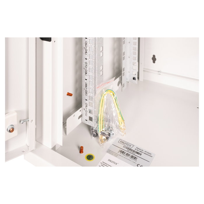 Digitus Armario de pared Unique 9U 600x450mm Gris claro