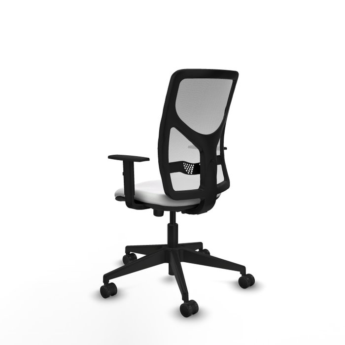 PIQUERAS Y CRESPO Silla de oficina Motilla con mecanismo Sincro, color Blanco PIQUERAS Y CRESPO Silla de oficina Motilla con mecanismo Sincro, color Blanco