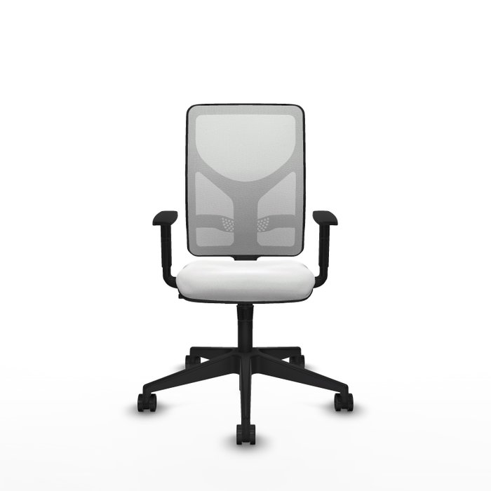 PIQUERAS Y CRESPO Silla de oficina Motilla con mecanismo Sincro, color Blanco PIQUERAS Y CRESPO Silla de oficina Motilla con mecanismo Sincro, color Blanco