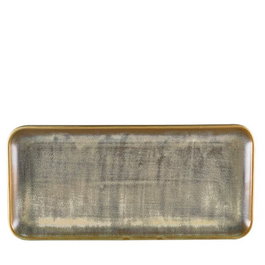 Genware Terra Bandeja Matt Grey 36x16 cm (Set de 6)