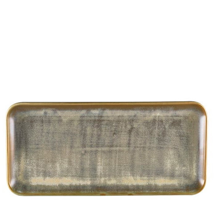 Genware Terra Bandeja Matt Grey 36x16 cm (Set de 6)