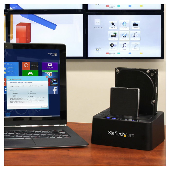 Dockstation Startech SDOCK2U313R 10 Gbps Negro