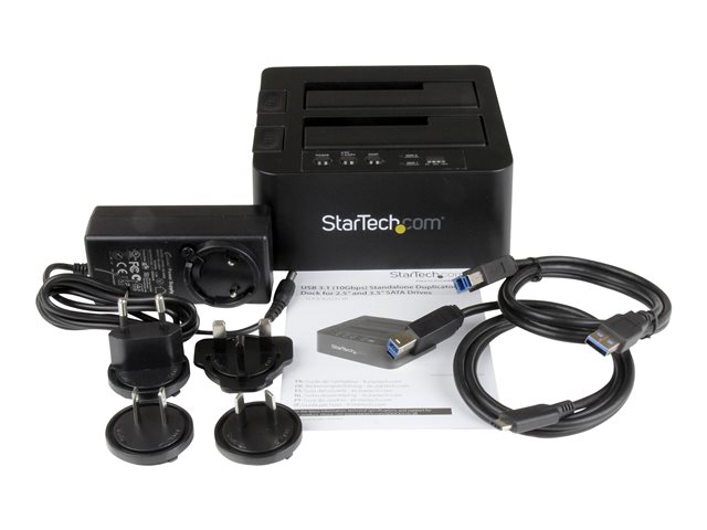 StarTech Duplicador Clonador Autónomo de Discos Duros o SSD SATA SDOCK2U313R