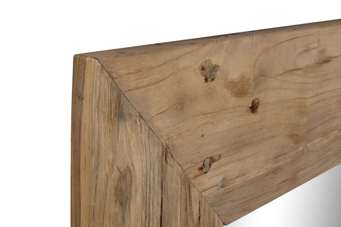 Espejo de pie Home ESPRIT Natural madera de teca 100 x 7 x 180 cm