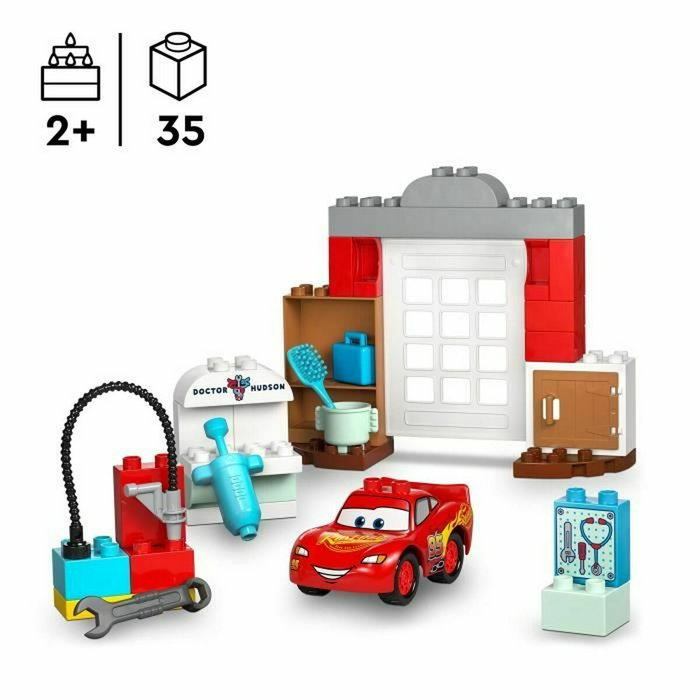 LEGO DUPLO Disney y Pixar Cars Visita de McQueen al taller de Doc 10456