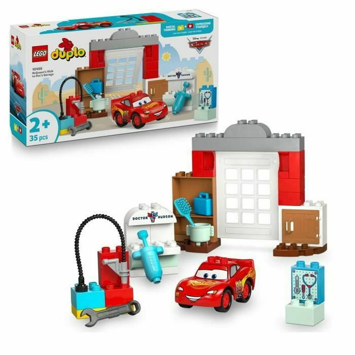 LEGO DUPLO Disney y Pixar Cars Visita de McQueen al taller de Doc 10456