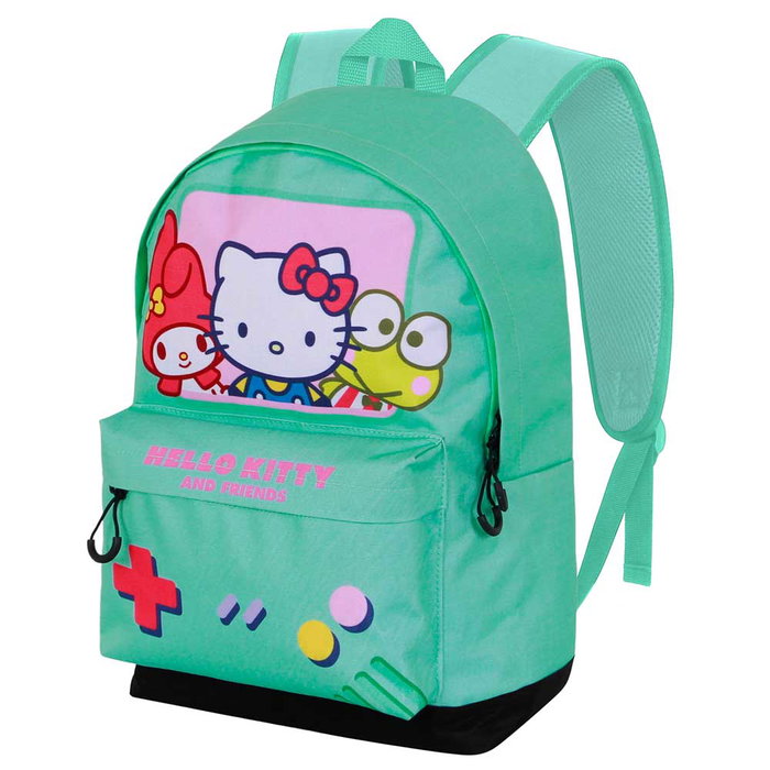 Karactermania Mochila Hello Kitty HS Fan 3.0 Videogame Turquesa