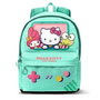 Karactermania Mochila Hello Kitty HS Fan 3.0 Videogame Turquesa