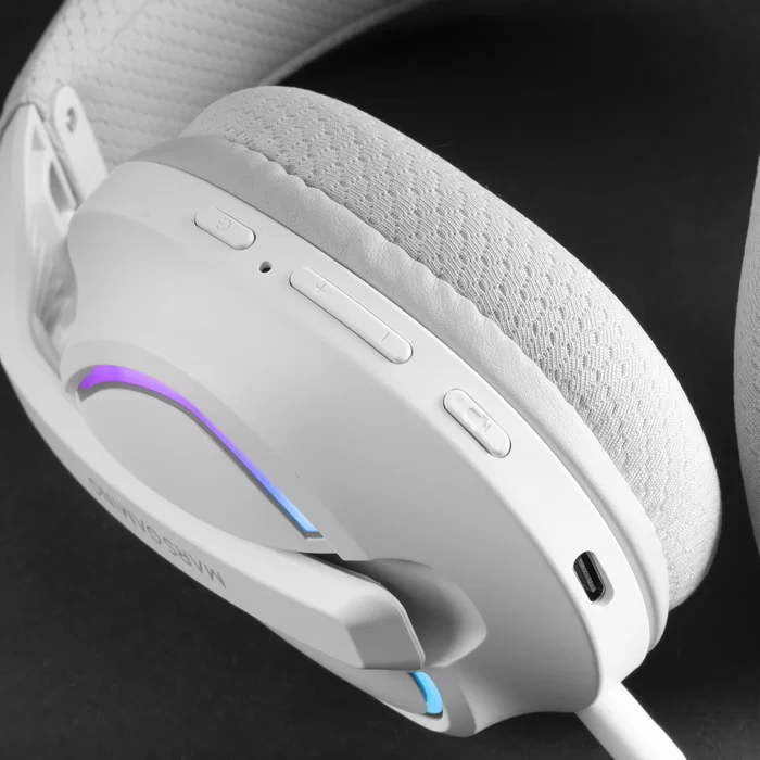 Mars Gaming MHW-QUASAR Auriculares Gaming Inalámbricos Blanco