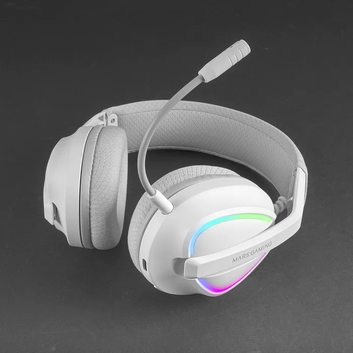 Mars Gaming MHW-QUASAR Auriculares Gaming Inalámbricos Blanco