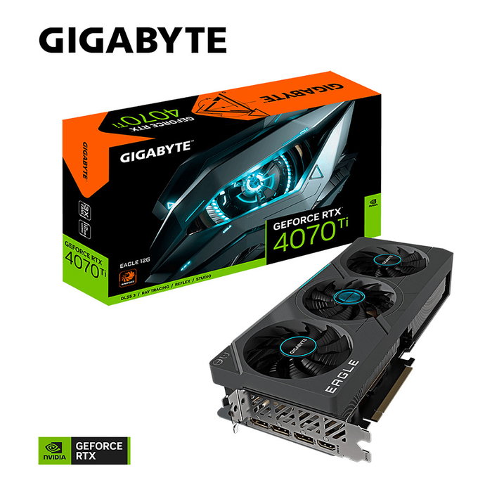 GIGABYTE EAGLE GeForce RTX 4070 Ti 12G 12 GB GDDR6X