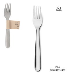 My Bar Set de 6 Tenedores Lunch RAW