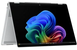 HP OmniBook X Flip 2-in-1 NG AI 16-as0021nw - Ultra 5 226V - 16 pulg - 2K OLED Táctil - 16GB - 1TB - Plata